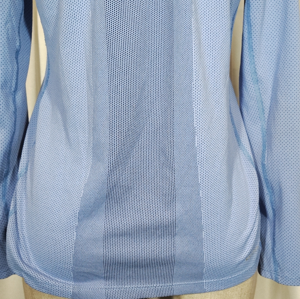 Nike Running Long Sleeve, Women Blue Dri-Fit  Breathable, Round Neck, S - Picture 7 of 12